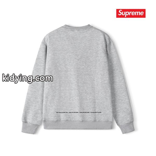 2025秋冬 裏起毛 ホワイト 話題沸騰 フォト SUPREME シュプリーム 偽物 スウェット-5