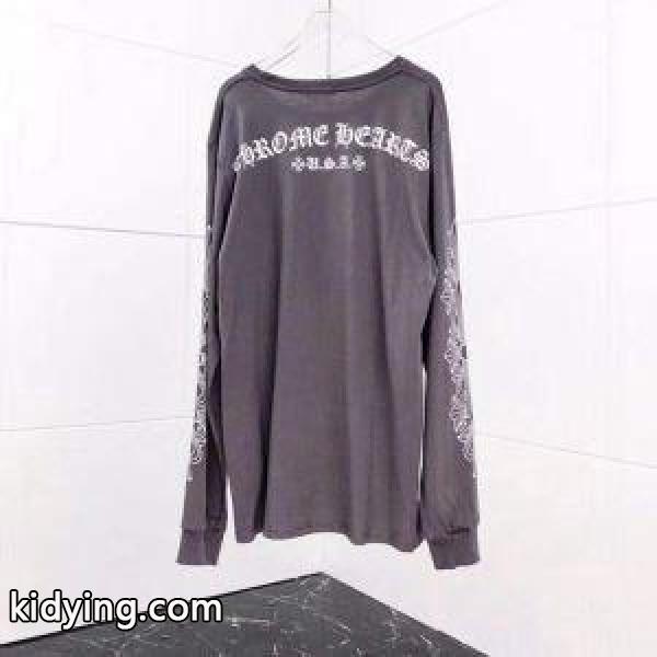 シックスタイリングに挑戦 長袖 /ロンT 2色可選 お洒落さんは取り入れてる クロムハーツ CHROME HEARTS_クロムハーツ CHROME HEARTS_ブランド コピー 激安(日本最大級)-1
