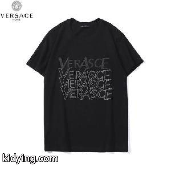 ヴェルサーチ tシャツ コピーVERSACE限定セール人気セール夏服カジュアルシーンTシャツビジネス通勤男性用-1
