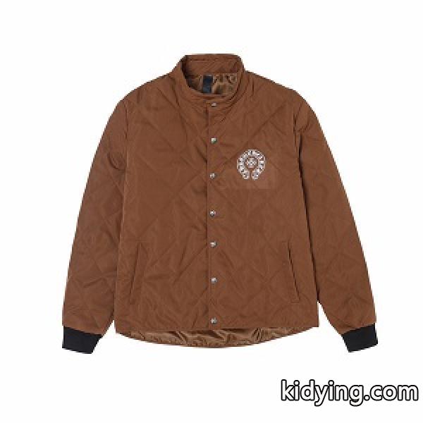 上品　Chrome Hearts クロムハーツジャケット コピー　厚 ラウンド-0