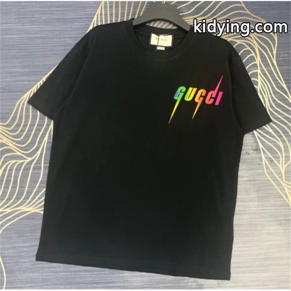 GUCC1 コピーTシャツ/ティーシャツ 春夏らしい華やか 半袖Tシャツ_メンズファッション_スーパーコピーブランド激安通販 専門店-0