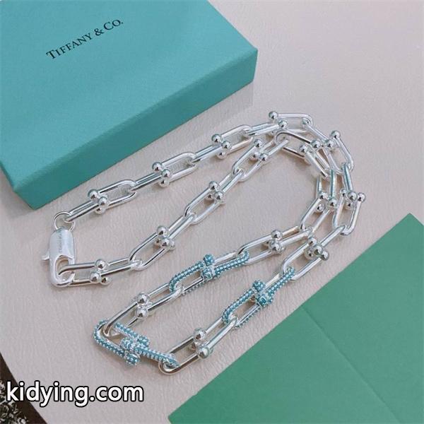 期間限定 立体リンク デザイン チェーン ネックレス Tiffany&Co ティファニー コピー-3