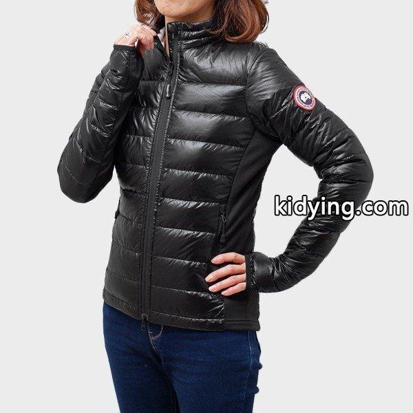 カナダグース CANADA GOOSE ハイブリッジ ライトジャケット ブラック レディース-0
