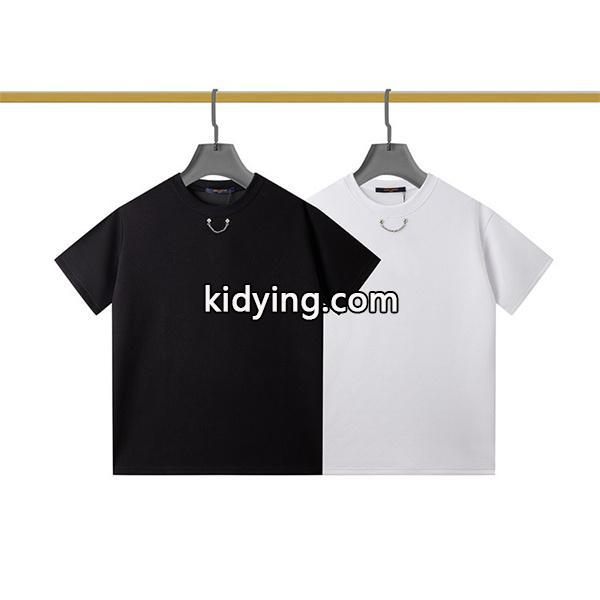 気軽におしゃれが楽しめる 2色可選 半袖Tシャツ 軽さや明るさがプラス ルイ ヴィトン LOUIS VUITTON_ルイ ヴィトン LOUIS VUITTON_ブランド コピー 激安(日本最大級)-0