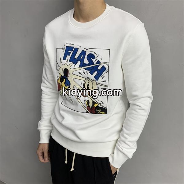 2025秋冬 唐老鸭コミック ホワイト グッチ ユニセックス ファンタジック GUCCI コピー パーカー-0