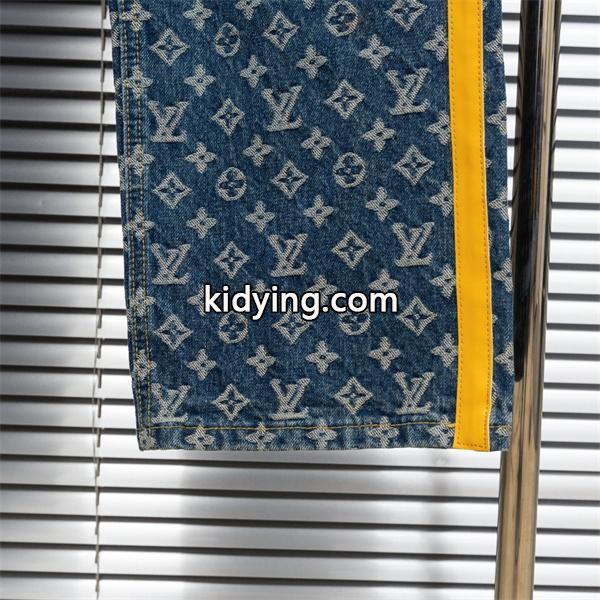 2025秋冬 ブルー カジュアル映え サイドライン LOUIS VUITTON ルイヴィトン スーパーコピー デニム-5