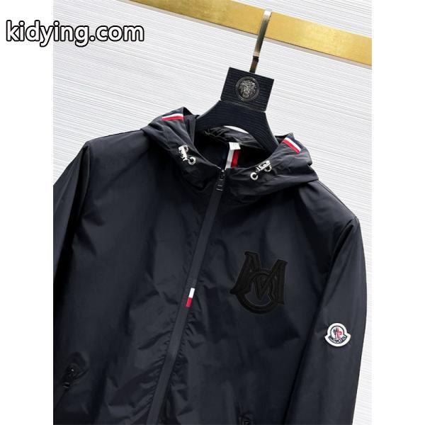 着心地抜群 ホワイト ブラック MONCLER モンクレール 偽物 2026新作 ジャケット モノトーン-3