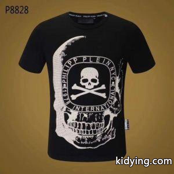 2色可選　オススメ新作　トレンドファッション　フィリッププレイン PHILIPP PLEIN 半袖Tシャツ_フィリッププレイン PHILIPP PLEIN_ブランド コピー 激安(日本最大級)-0