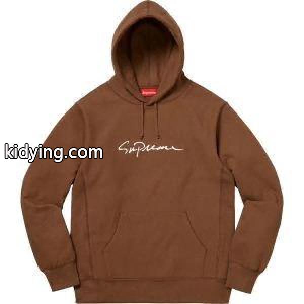 激安セール 18FW Classic Script Hooded Sweatshirt 多色選択可 ファスナー式 パーカー 2018秋冬期間限定_シュプリーム SUPREME_ブランド コピー 激安(日本最大級)-2