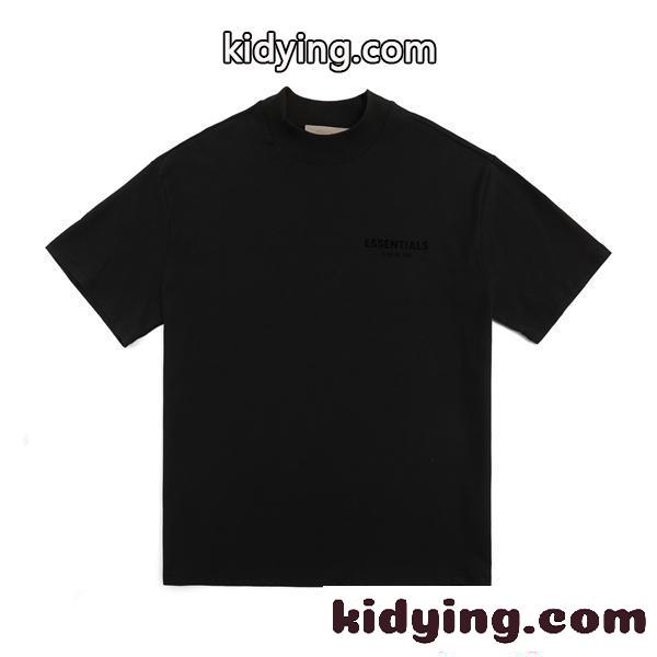 エッセンシャルズ 偽物 半袖Tシャツ ESSENTIALS グレー オーバーサイズ ストリート 大人カジュアル 定番人気-5