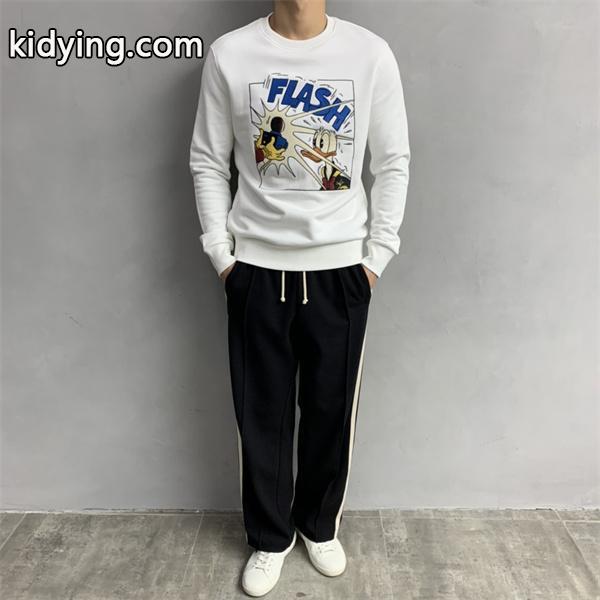2025秋冬 唐老鸭コミック ホワイト グッチ ユニセックス ファンタジック GUCCI コピー パーカー-6