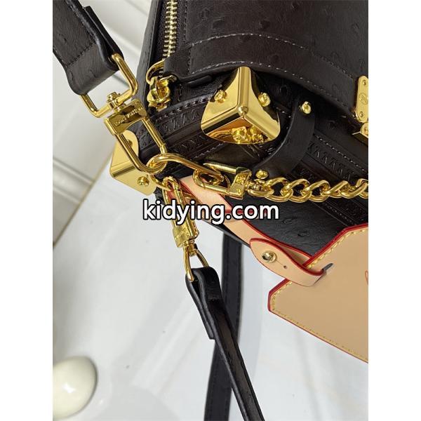 LOUIS VUITTON ルイヴィトン コピー 売れ筋 2026新作 上質レザー ゴールド 2WAY バッグ-3