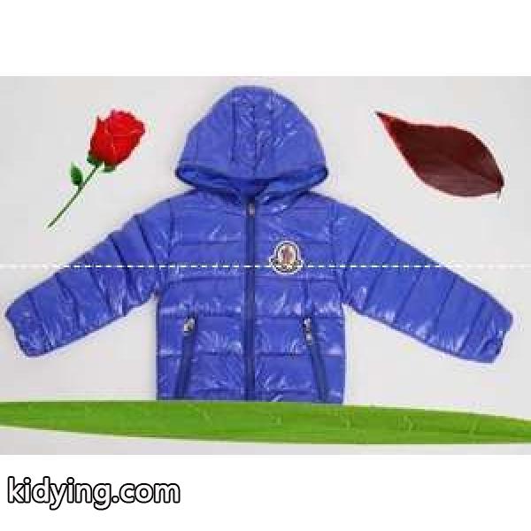 モンクレール MONCLER 2013-14秋冬新作 ダウンジャケット 子供用 ブルー_子供用ダウンジャケット_モンクレール特集_スーパーコピーブランド激安通販 専門店-0