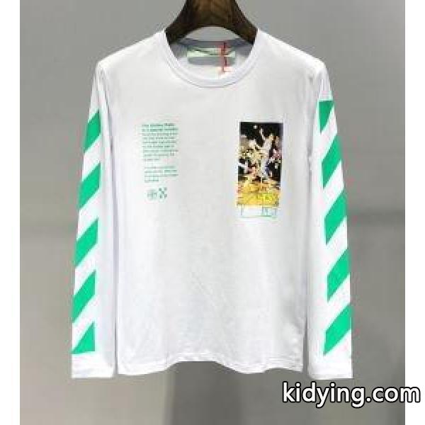 Off-White オフホワイト 長袖Tシャツ 2色可選 春夏2019年の最新アイテム 大人感漂う春夏新作_Off-White オフホワイト_ブランド コピー 激安(日本最大級)-0