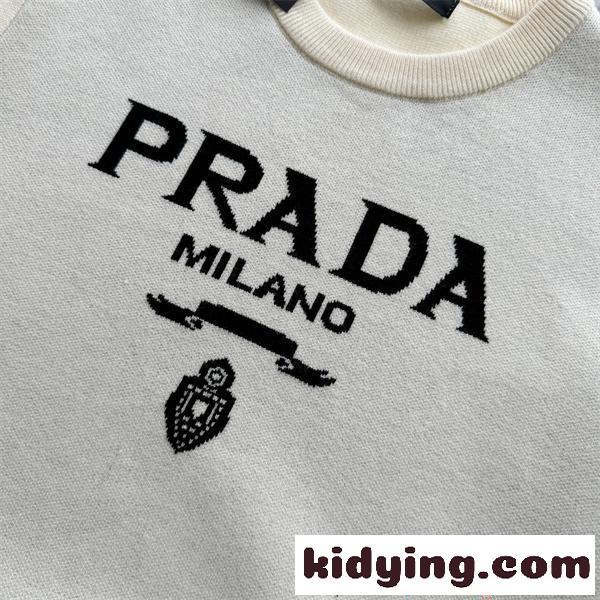 注目度MAX 高級質感 柔らか着心地 PRADA プラダ コピー ニットセーター メンズ 長袖-5