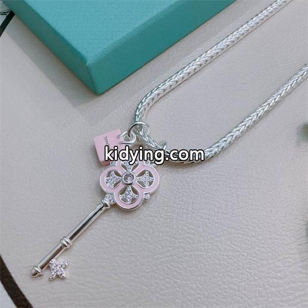 洗練アクセント コンビ チャーム ネックレス 売れ筋 Tiffany&Co ティファニー コピー-5