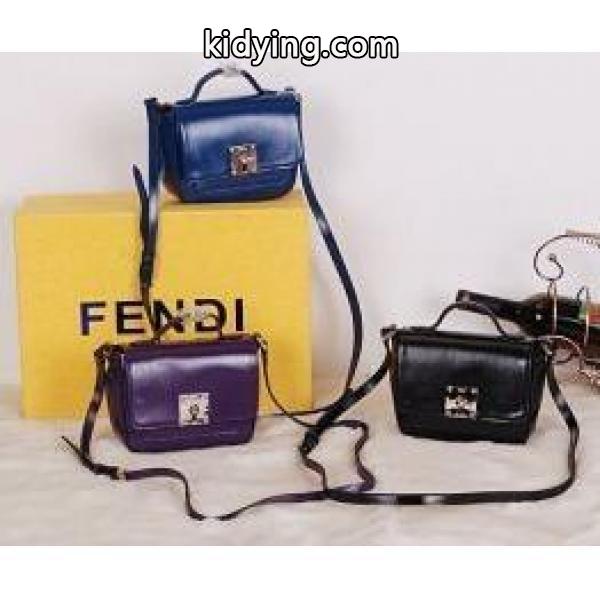 春夏季超人気なフェンディ スーパーコピー、Fendiの黒、青、紫3色のレディースミニショルダーバッグ_フェンディ FENDI_ブランド コピー 激安(日本最大級)-0