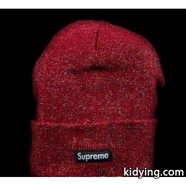 派手すぎず落ち着いた綺麗な発色のsupreme キャップ 偽物　シュプリームニット帽子　レッド　ユニセックスタイプ_シュプリーム SUPREME_ブランド コピー 激安(日本最大級)-0