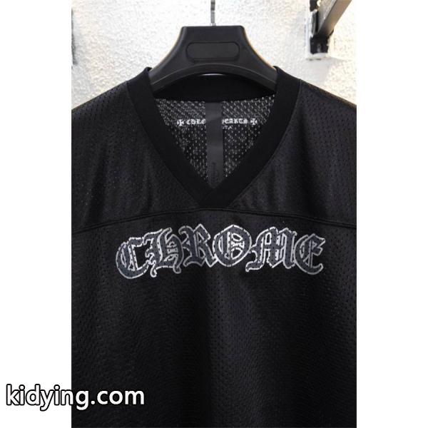 クロムハーツ コピー エッジの効いた ラグジュアリー メッシュ 長袖tシャツ CHROME HEARTS-2