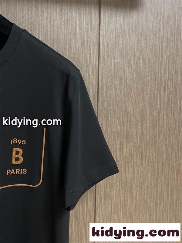 プリント 半袖Tシャツ ホワイト ベルルッティ スーパーコピー ブラック バイカラー モード系 高見え Berluti-3