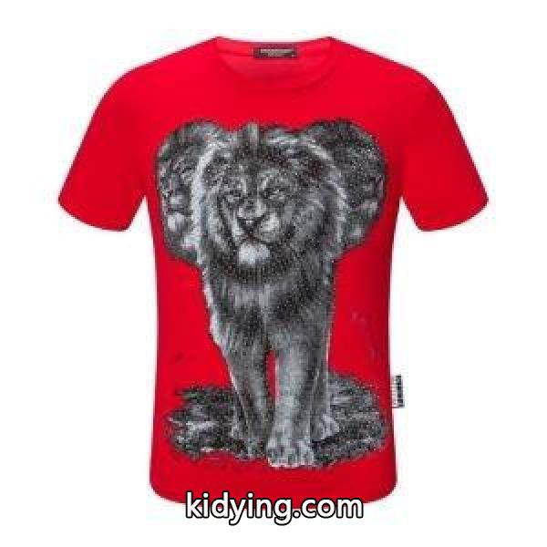 多色可選 春夏の上品コーデ フィリッププレイン PHILIPP PLEIN 華やかさを一瞬で引き上げ 半袖Tシャツ_フィリッププレイン PHILIPP PLEIN_ブランド コピー 激安(日本最大級)-3