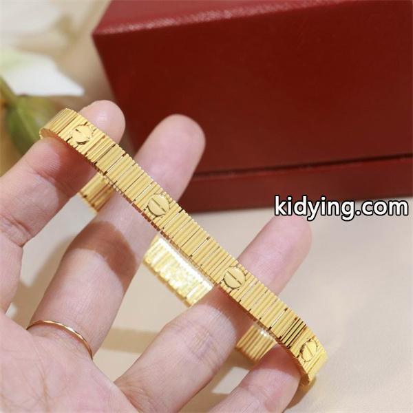 新作 精巧 リンク シャープ ユニセックス Cartier カルティエ コピー バングル-3