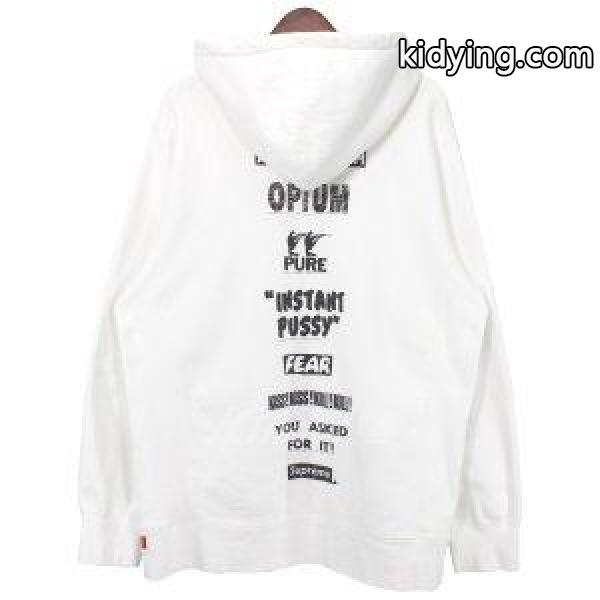 SUPREME 16SS Pure Fear Hooded Sweatshirt バックボックスロゴパーカー ホワイト サイズ:L (吉祥寺店) 1 :580017003676:カインドオル - 通販ショッピング-0