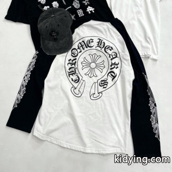 CHROME HEARTS コピー 長袖ｔシャツ ユニセックスモデル スタイリングの幅が広がる 人気高し!-0