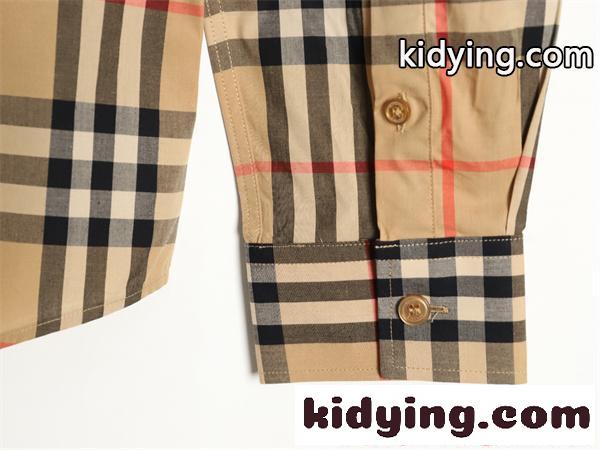 トレンド上昇 ベージュ チェック柄 BURBERRY バーバリー スーパーコピー クラシック エレガンス 長袖シャツ-7