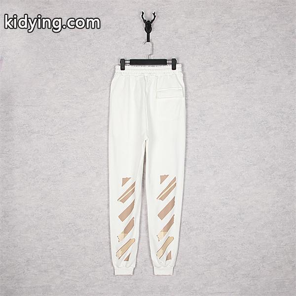 Off-White オフホワイト コピー 人気配色 プリント スウェット パンツ バランス良好 デイリー-4