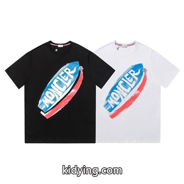 モンクレール MONCLER Tシャツ/ティーシャツ 2色可選 即旬な装いに シンプルながら切れ味のいい_半袖Tシャツ_メンズファッション_スーパーコピーブランド激安通販 専門店-0