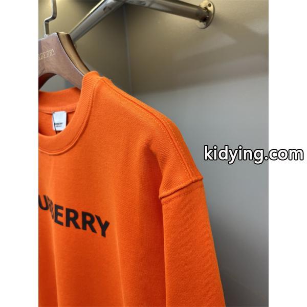 黒色白ロゴシンプルデザイン Burberry 秋冬定番愛用 バーバリー スーパーコピー パーカー 日常使い万能-2