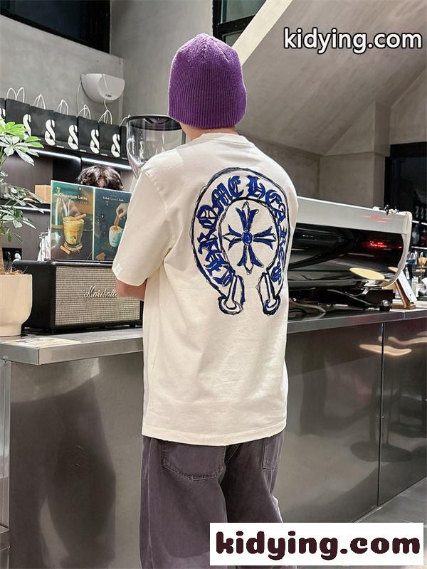 2026 春夏新品&CHROME HEARTS クロムハーツtシャツ コピーエレガントホワイト色-5