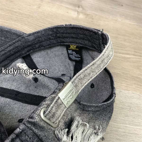 クロムハーツ Chrome Hearts コピー 注目 ダメージ加工 クロスモチーフ キャップ-5