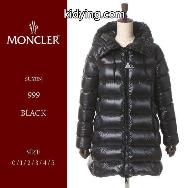 モンクレール MONCLER ナイロン フード ダウンコート ダウンジャケット ブルゾン SUYEN スイエン MCLSUYEN7 レディース ブランド :3339202996-15:ゼンオンライン - 通販ショッピング-0
