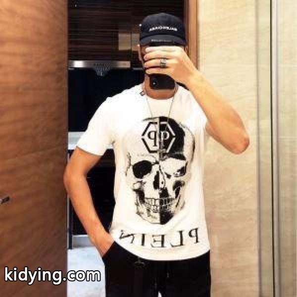 主張性もカジュアルさ Tシャツ/半袖 PHILIPP PLEIN 2色可選フィリッププレイン今流行りの最新コレクション_フィリッププレイン PHILIPP PLEIN_ブランド コピー 激安(日本最大級)-3
