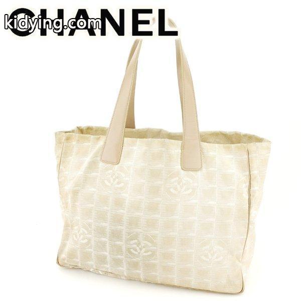Chanel バッグ トートバッグ ニュートラベルライン ニュートラベルライントートMM ベージュ レディース メンズ Bag 通販-0