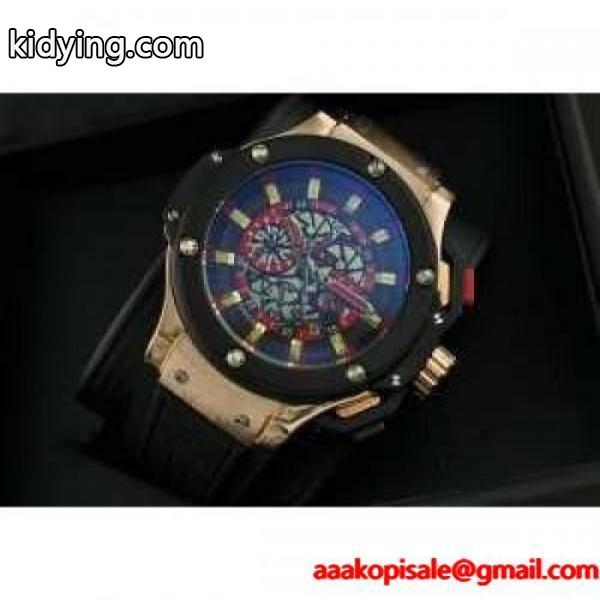 ウブロ 自動巻きメンズ腕時計 ラバー 6針クロノグラフ 日付表示_ウブロ Hublot_ブランド コピー 激安(日本最大級)-0