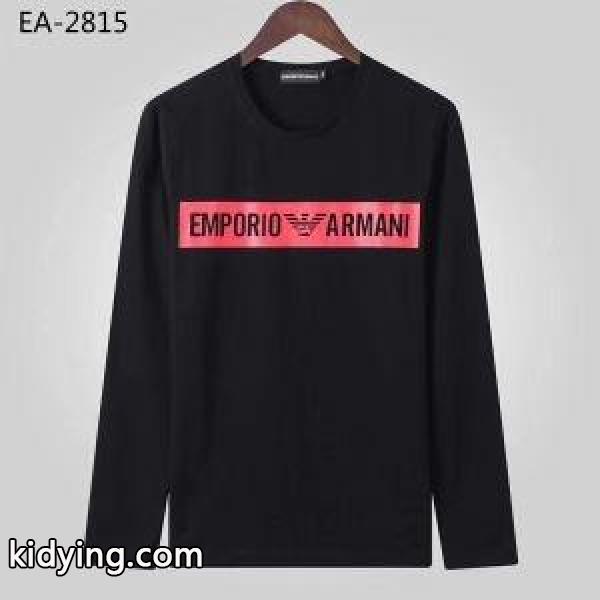 2019秋冬の必需品 アルマーニ ARMANI 長袖Tシャツ 2色可選 秋冬の色味が叶える華やかコーデ_アルマーニ ARMANI_ブランド コピー 激安(日本最大級)-1