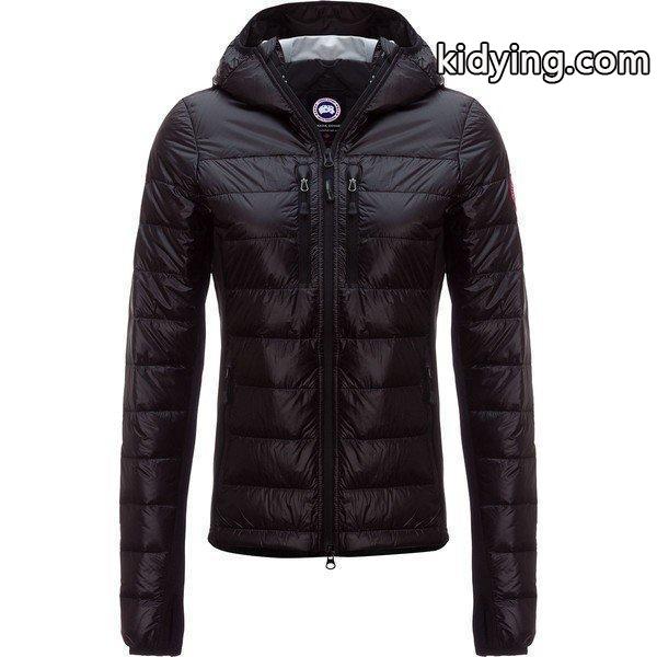 カナダグース ジャケット・ブルゾン レディース アウター Hybridge Lite Hooded Down Jacket - Womens Black/Graphite :03-2ca5clid0r-40a1:海外インポートファッション asty - 通販ショッピング-0