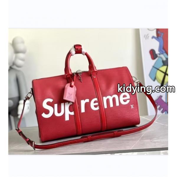 軽量かつ耐久性に優れたシュプリームコピー 激安 ボストンバッグ SUPREME ショルダーバッグ２wayレッド高品質-0