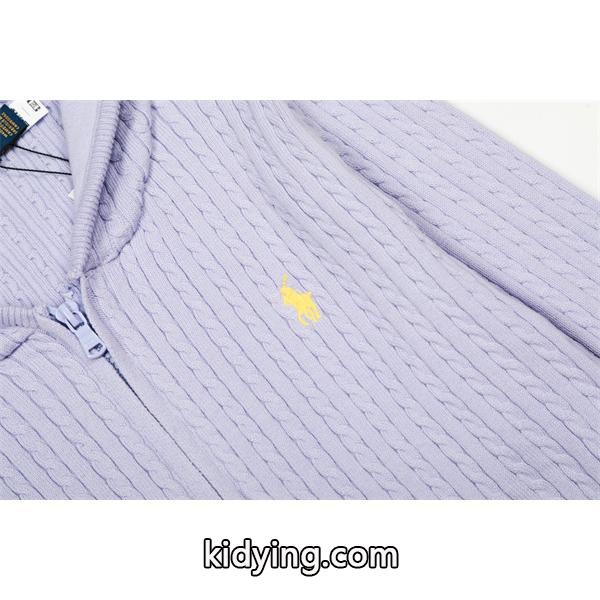 淡色映え 立体ケーブル Polo Ralph Lauren ポロ ラルフローレン コピー 柔らかタッチ ニット-4