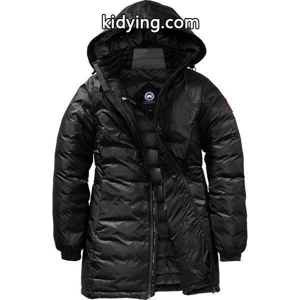 カナダグース レディース ダウンジャケット アウター Camp Down Hooded Jacket Black/Black :od2-cdg0092-blaa:フェルマート fermart 3号店 - 通販ショッピング-0