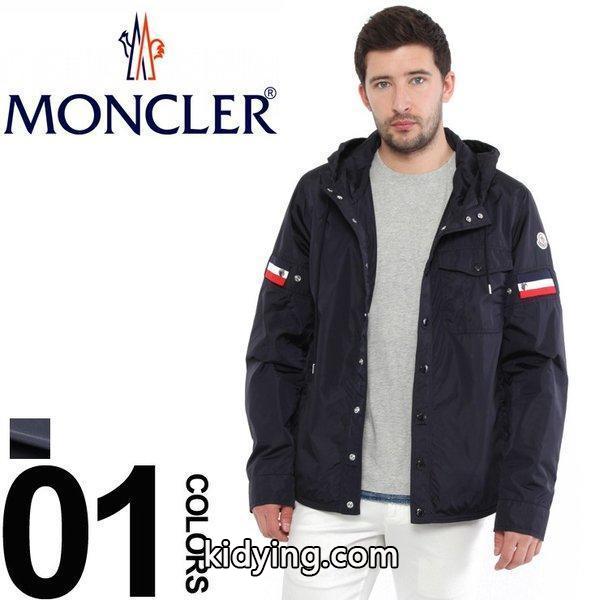 モンクレール MONCLER ナイロンジャケット パーカー フード トリコロール MAEL マエル ブランド メンズ ライトアウター MCMAEL8 :7674201439:ゼンオンライン - 通販ショッピング-0