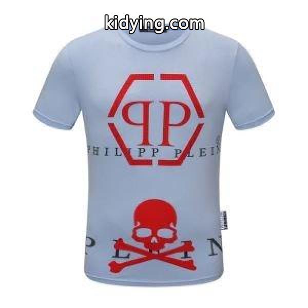 2020年の春夏はこれ! 半袖Tシャツ 多色可選 1枚でグッと華やかに フィリッププレイン PHILIPP PLEIN_フィリッププレイン PHILIPP PLEIN_ブランド コピー 激安(日本最大級)-3