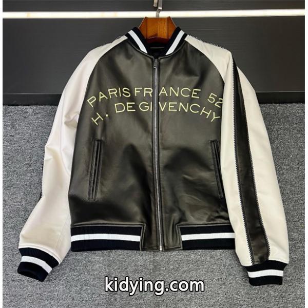 カッコイイ2026新作☆ジバンシー ジャケットコピーGIVENCHYレザー人気メンズブルゾン-0