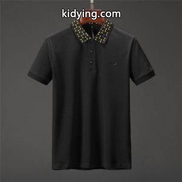 赤字超特価大人気カジュアルコーデｔシャツFENDIフェンディ tシャツ 激安オシャレ涼しい夏物ブラックホワイト-0