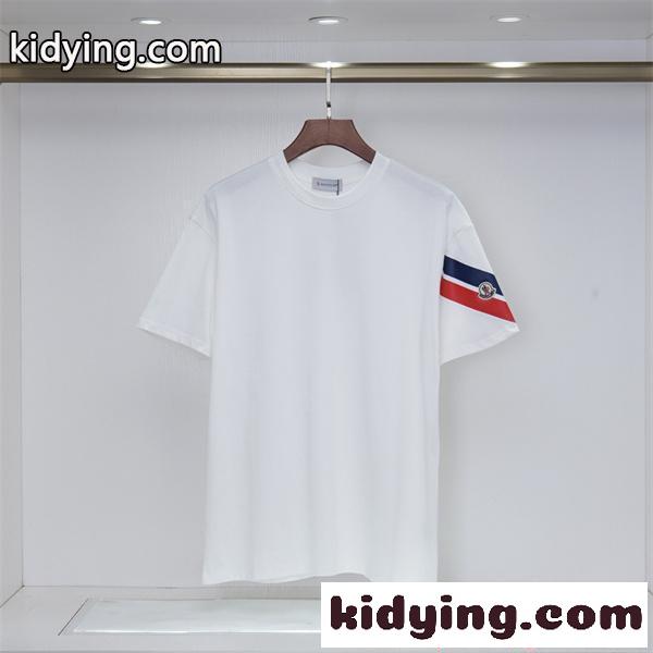 トレンド商品 MONCLER モンクレール コピー 半袖Tシャツ 柔らか生地 シンプル カジュアル-2