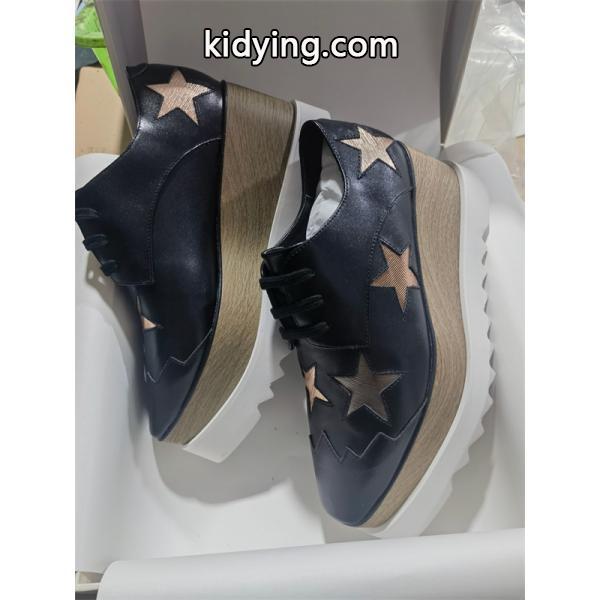 STELLA McCARTNEY ステラマッカートニー コピー 厚底シューズ ブラック シンプル スタイリッシュ-3