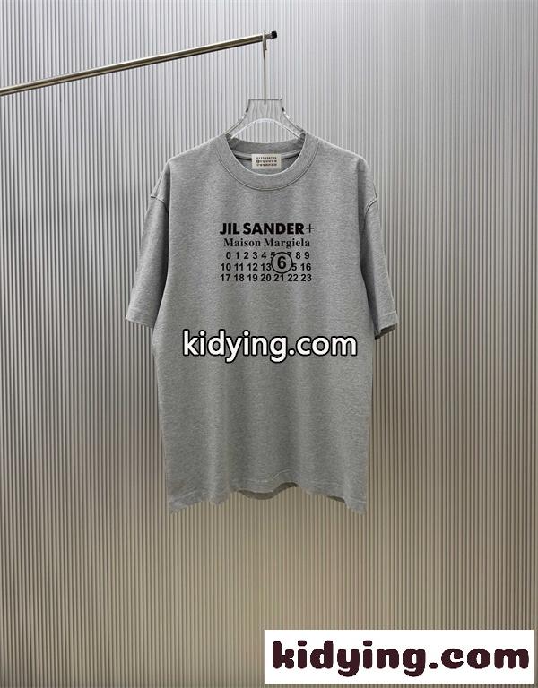 ナンバリングプリント オーバーフィット モードスタイル MAISON MARGIELA メゾンマルジェラ コピー 半袖Tシャツ 都市コーデ-3